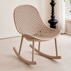 플라스틱 안락 휴식용 낮잠용 스툴 카페용 가정용 북유럽, 1개, 카키 6kg