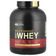 옵티멈뉴트리션 Gold Standard 100% 유청 프렌치 바닐라 크림 2.27kg, 1개, 2,267g