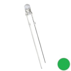 고휘도 LED 3MM 녹색, 1개