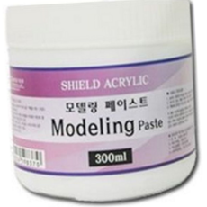 모델링 페이스트 미술용 화방 질감 아크릴 보조제 표현 페인팅 유화제 조각용 공예용 강화제 고점도 혼합