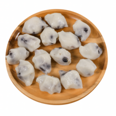 만복 서리태 콩송편(냉동) 찌지않은 생 콩송편 빠른배송(당일오후4시전 마감은 다음날 도착), 500g, 2개