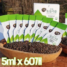 세화 신선한 냉압착 생들기름 파우치 스틱 일회용, 60개, 5ml