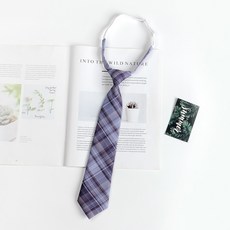 日系學生制服配飾格紋領帶 學生制服配件 男女適用襯衫配飾 小物領結 文青穿搭必備 #A4916葡萄汽水 #默認尺寸