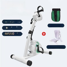 어르신 실내 좌식자전거 운동기구 근력운동 사이클, 보호대 1쌍+장갑, 기본 모델명/품번
