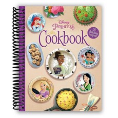 [5] The Disney Princess Cookbook [Spiral-bound] Disney Books [spiral_bound], [5] The Disney Princess Cookbo