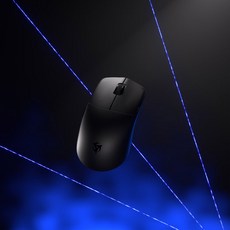 Ninjutso Sora V3 무선 마우스 8k AIM 45K PAR2862 300mah, 검정색