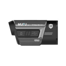 MUFU 好神機 雙鏡頭機車行車記錄器 (內建GPS/WIFI), 贈64G+鏡頭保護貼, V30P, black