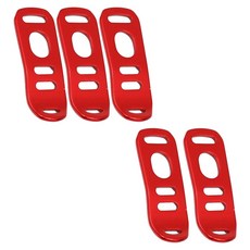 5pcs 안정성 합금 다기능 텐트 클립 텐트 후크 캐노피 클립 텐트 페그 다목적 야외 사용, 04 5pcs