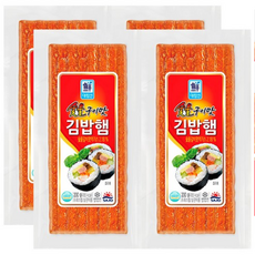 대림 숯불구이맛김밥햄, 4개, 200g