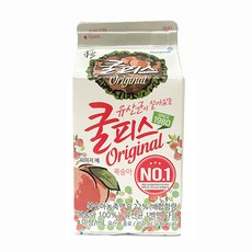 동원 소와나무 쿨피스 복숭아, 450ml, 20개