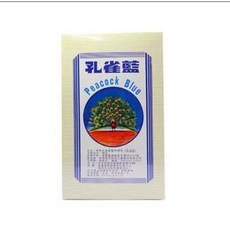 孔雀藍脫脂棉, 1個, 孔雀棉盒裝