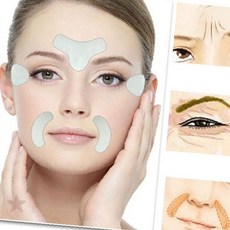 미간 눈가 실리콘 패치 얼굴 탄력 관리 스킨케어 안티에이징 리프팅 밀착형 재사용, 1개