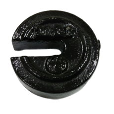 C型鑄鐵砝碼 - 精準測量、耐用防鏽、實驗室商業皆適用, 1個, 200g