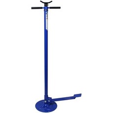 K 도구 인터내셔널 XD61077 34톤 언더 호이스트 스탠드 발 페달 포함 차고 수리점 DIY용 1500파운드 용량 지지 범위 53.5인치80인치 내구성 강철 자동 잠금 아크