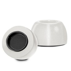메모리폼 이어팁 2P 갤럭시 버즈4프로 버즈3프로 호환, 화이트-S, 1세트, 갤럭시버즈4프로/3프로