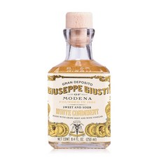 주세페주스티 모데나발사믹식초 이탈리아 사과 화이트와인식초 250ml 이탈리아전통 텐트밖은유럽식초, 1개
