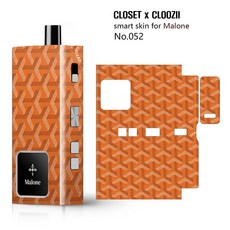 말론 MALONE 전자담배 전용 스킨 스티커 케이스 (타기종 호환x), 1개, 야드(052)