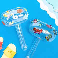 pvc 투명 뿅망치 꾸미기 여름 놀이 비치볼 물놀이 게임도구 만들기
