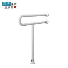 【海夫健康生活館】裕華 ABS抗菌 馬桶起身扶手 面盆 P型扶手, 1個