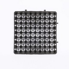 올원픽 드레인보드 조경용 텃밭 옥상 바닥배수판 배수, 1개, 블랙 표준 소재 0.5m 2.5cm높이