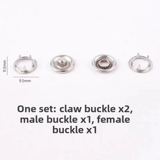 스냅 프레스 플라이어금속 패스너 도구 합금강시간 절약 손쉬움, 1개, 4. 100pcs Button