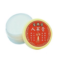 金泰爽人蔘膏，藥師配方草本精華，舒緩肌肉疲勞、關節護理，清涼持久運動後修復, 9g, 1個