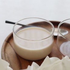 유리 막걸리잔 사케잔 내열 투명 동동주 VV 200ml