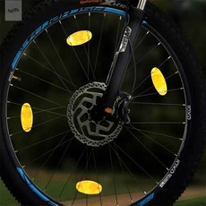 내가찾는물건 자전거 바퀴 반사판 자전거바퀴조명, 화이트