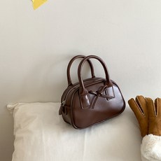 新款女斜挎輕便小挎包高級感時尚手拎包可愛蝴蝶結迷你手提包, 1個, 如圖