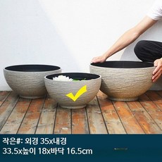 연꽃화분 원형 인테리어 수조 어항 연꽃 화분 화이트 소형 1_1세대 단일 실린더 소형, 1개