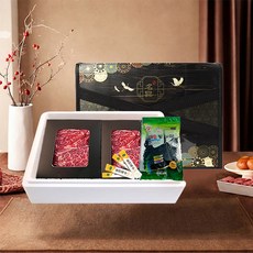 명절 아침식사 횡성축협한우 국거리 미역국 한상 선물세트