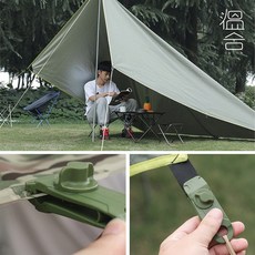 캠핑 텐트 스커트 고정 타프 클립 그늘막 집게 이지 스토퍼