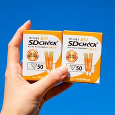 에스디 체크 골드2 혈당시험지, 50매, 2개
