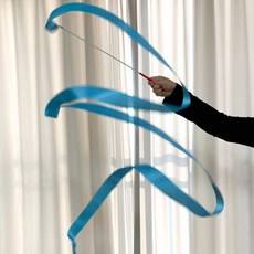 살림냥냥 리듬체조 리본 4m 스카이 무용소품