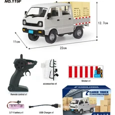 스피드 RC 드리프트 트럭 사륜구동 도로 경쟁용 사실적인 모델 차량 전동 리모컨 자동차 소년 크리스마스, 06 A