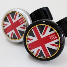 유니언잭 PC 파워핸들 / 핸들봉 파워봉 보조핸들 손잡이, 블랙