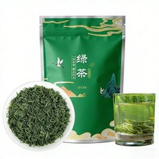 중국수입 녹차 농향형 찻잎 볶음청내포춘차, 1개, 1개입, 100g