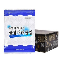 중앙맛김 보령 대천김 특별히 맛있는 곱창 재래 돌김 전장김 5봉/조미김, 5개