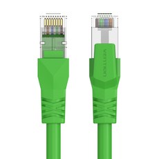벤션 가동형 CAT6A SFTP 초고속 기가 랜선 5m, 그린, 1개