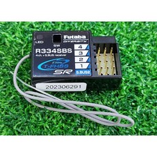 車車共和國 Futaba 雙葉 R334SBS 接收器 適用7PX/7PXR/4PX/4PV/4PM/4PLS/3PV, 1個