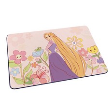 迪士尼 Disney 公主系列 軟式珪藻土地墊60x40 小美人魚 樂佩 貝兒 仙杜瑞拉 灰姑娘DN0497, 1個, 紛紛花朵