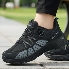 SSOOSS 트레킹화 남자 운동화 남성 등산화 다이얼 신발 미끄럼방지 신발 XF0B15A