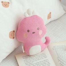 마롤로뜨 아기 애착인형 뱀뱀이 꼬물이 백일선물 출산선물 딸랑이 오가닉, 핑크_꼬물이, 1개