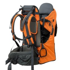 유아 등산캐리어 배낭 하이킹 산악 지게 경량 가방 아기 백팩, 오렌지 업그레이드