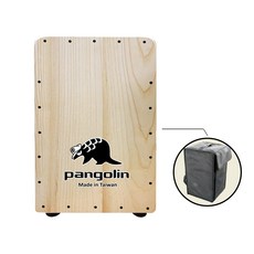 Pangolin PGT-10 標準型木箱鼓 台灣製造 含教材, 1個, 木箱鼓＋收納袋