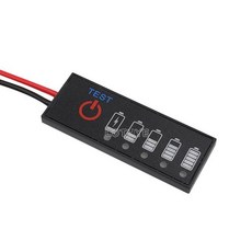 1S 3.7V-29.4V 18650 리튬 이온 Lipo 12V 배터리 레벨 표시기 테스터 용량 미터, 4S Lithium 16.8V, 1개