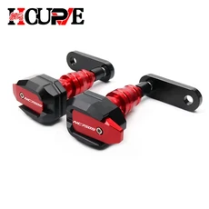 오토바이 낙하 방지 프레임 슬라이더 페어링 가드 충돌 방지 패드 보호대 NC750X NC750S NC 750X 750S NC, 02 NC750S Red