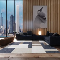 레트로 플리츠 장스탠드 조명 현관 카프라니 거실, 80 x 120cm, yr-6045