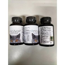 AminAvast 胺腎 安心停 寵物腎補充品 寵物中老年腎臟維護 貓/大型犬60粒/瓶, 1個, 貓小型犬用60/瓶