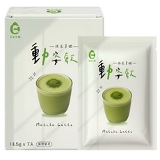 艾禾生醫 動姿飲 機能飲品 抹茶拿鐵，健康美味，隨時補充能量, 12g, 7個